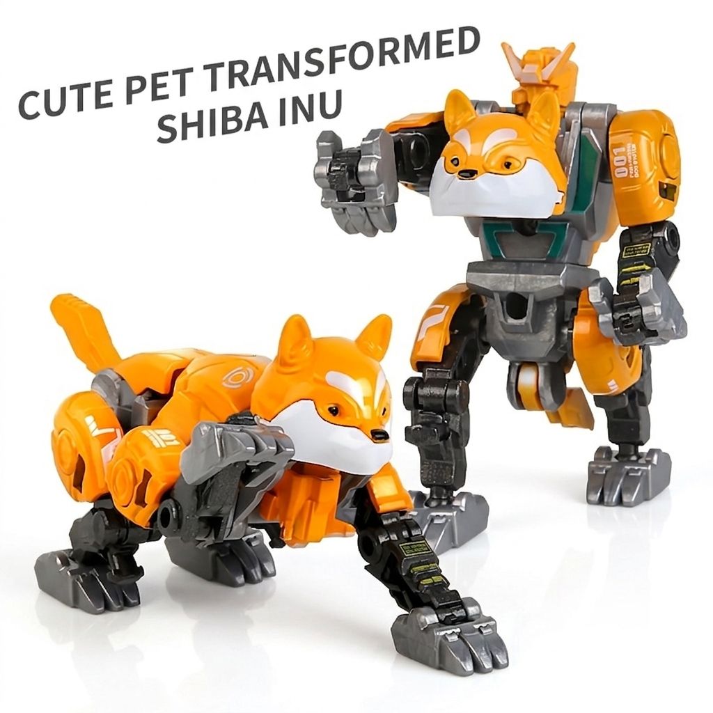 Die-Cast Deformation Robot Dog