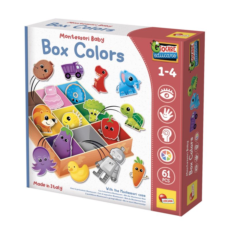 Montessori Baby: Box Colors – Auldon Toys