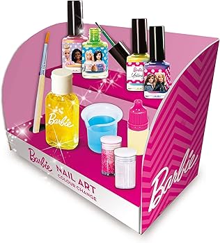 Barbie Nail Art Color Change