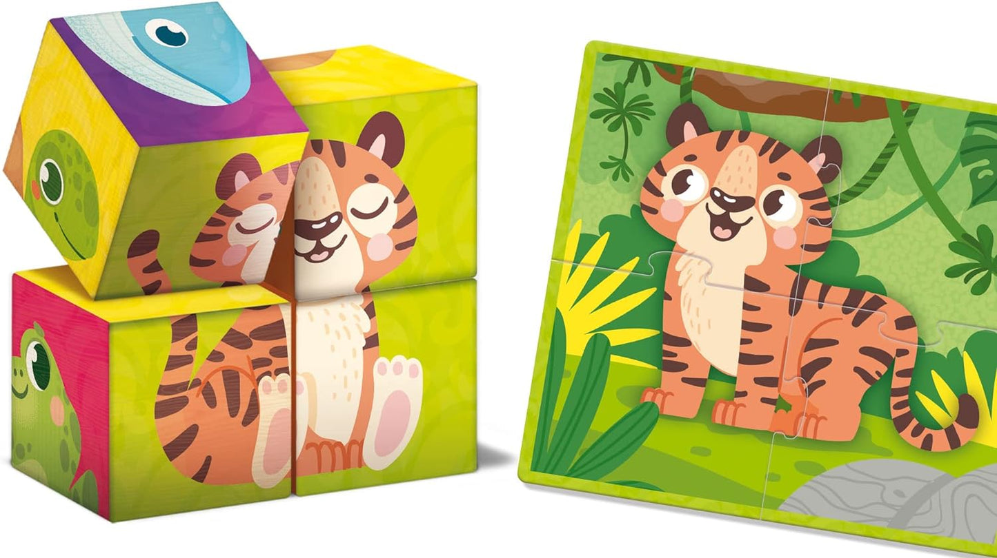 Montessori: Cubes & Puzzle