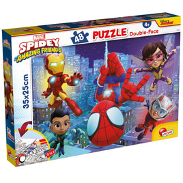 Spidey & Friends 48-Piece Double-Face Puzzle