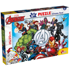 Avengers 60-Piece Double-Face Puzzle