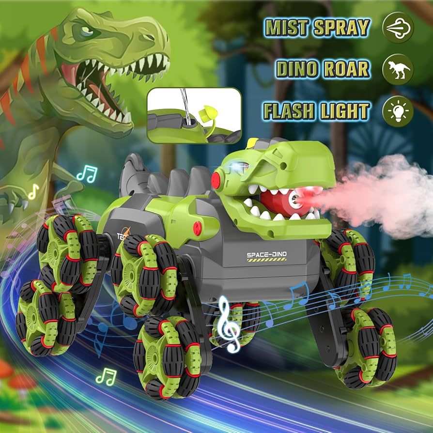 8 Wheel Dino pioneer stunt car