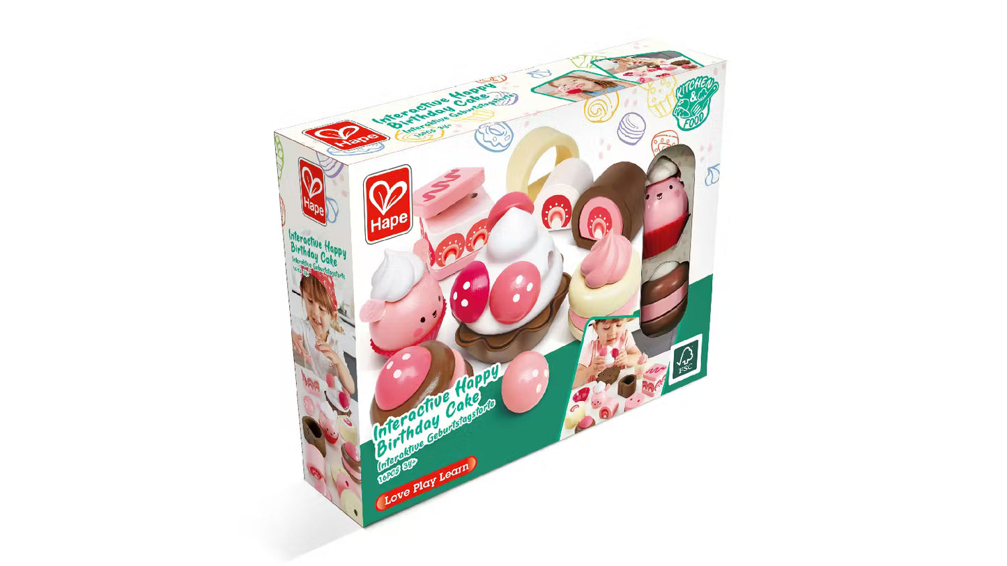 Hape Strawberry Dessert Set