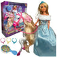 Anlily Collection Princess Doll and Horse Playset