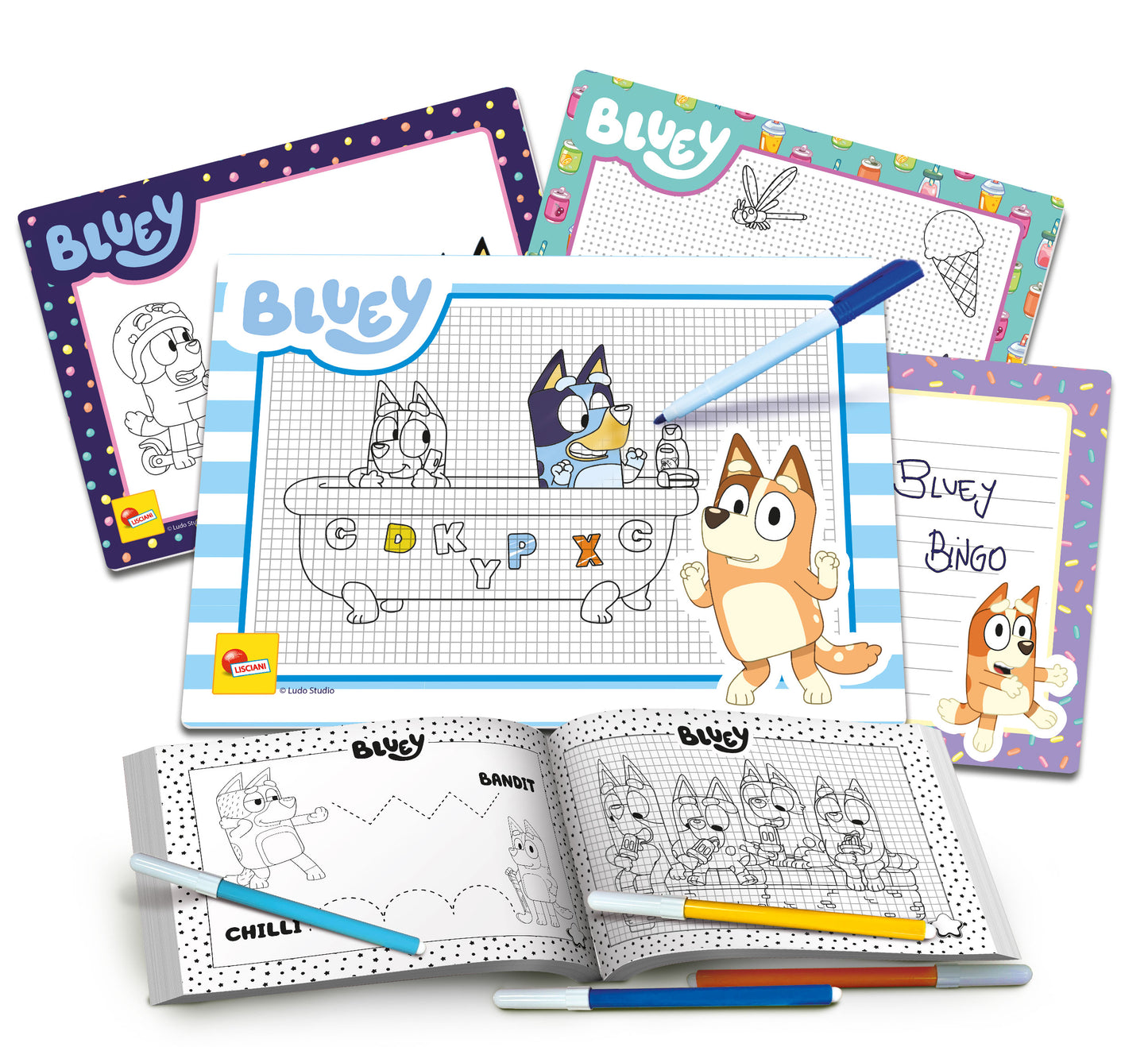 BLUEY DRAWING SCHOOL