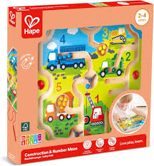 Construction & Number Magnetic Maze