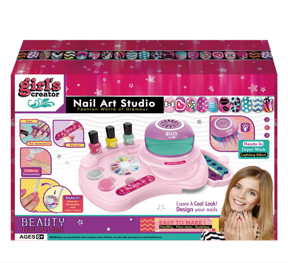 Girl's Creator: Nail Art Studio – Ultimate Fashion Beauty Set