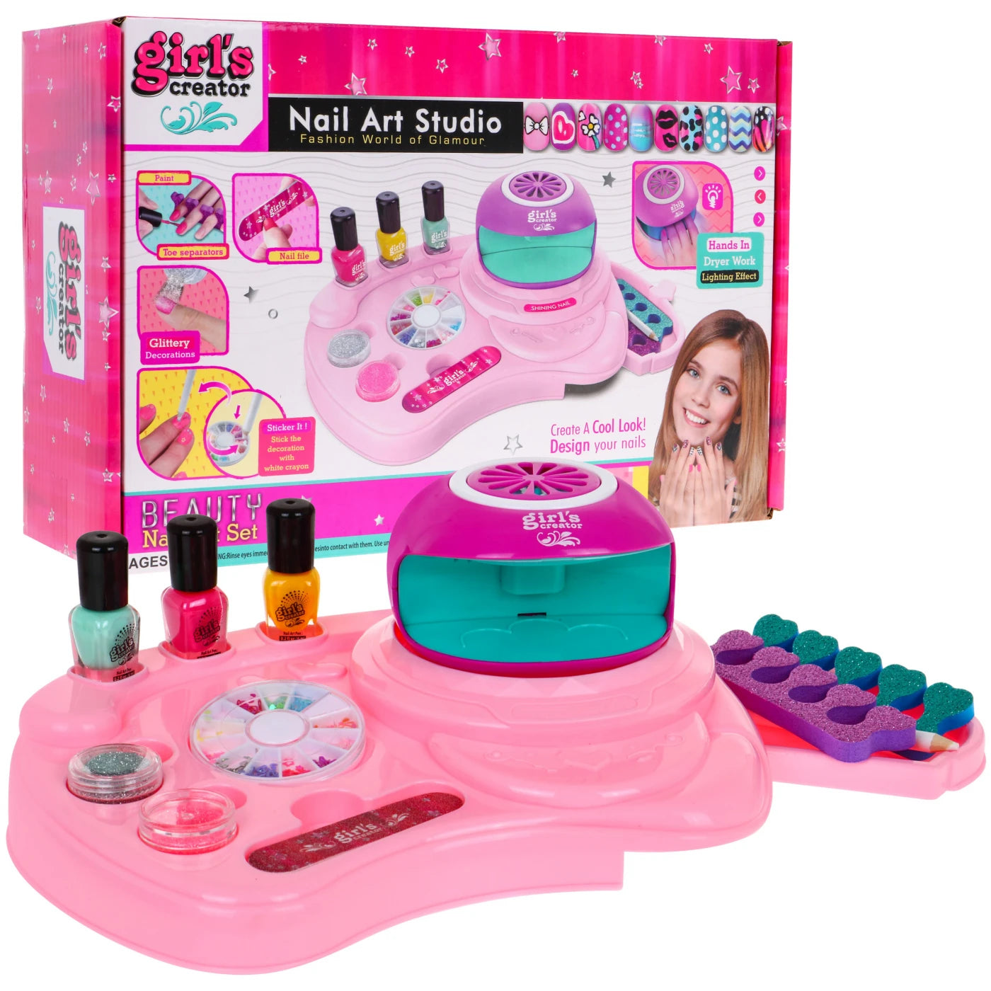 Girl's Creator: Nail Art Studio – Ultimate Fashion Beauty Set