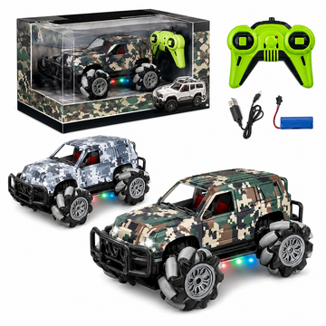 Camo Crusher RC Monster Truck