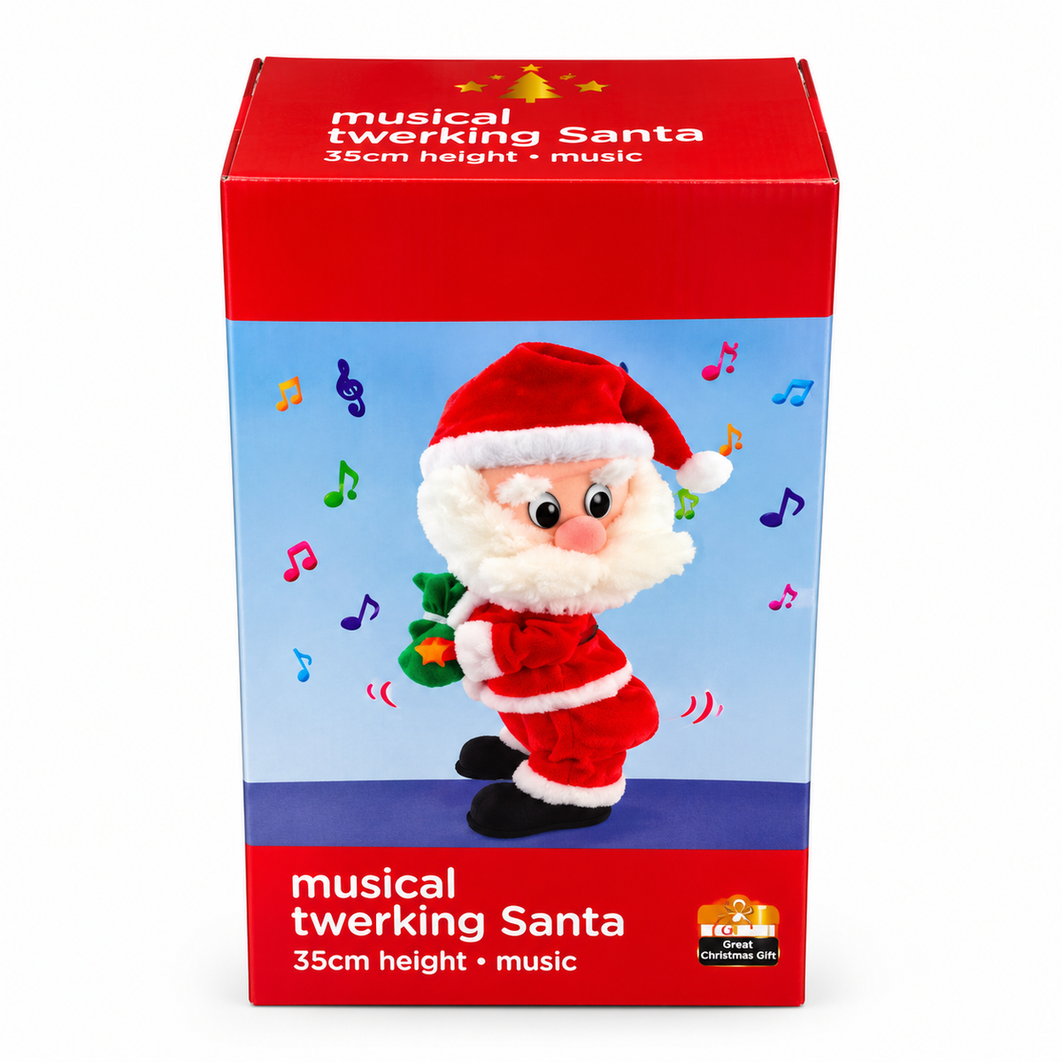 Musical Twerking Santa Claus Toy