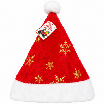 Plush Red Santa Claus Hat