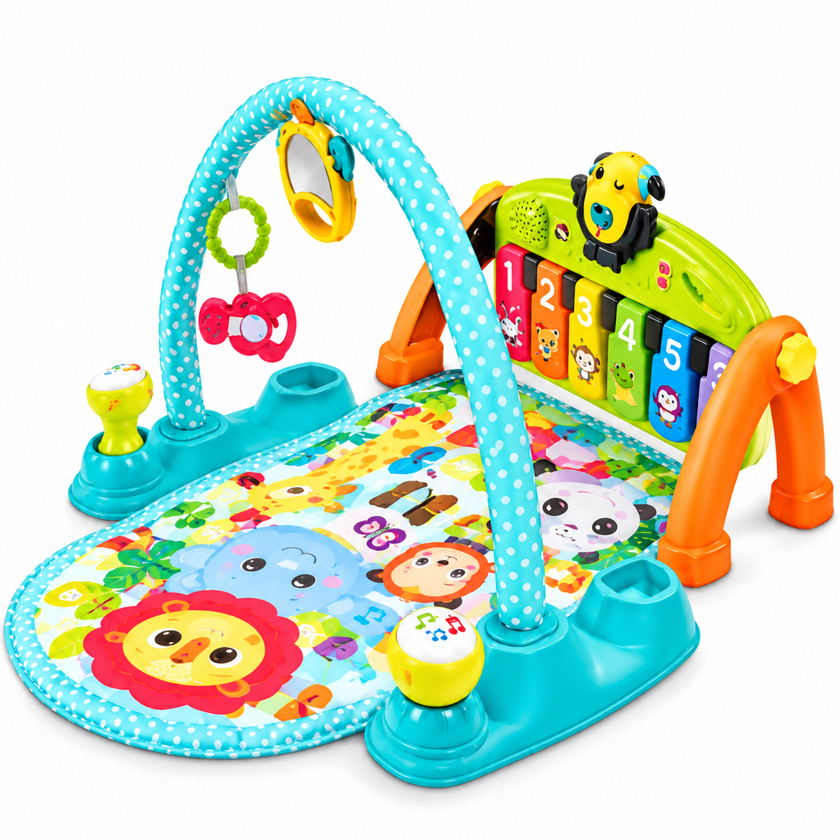 5-in-1 Toucan Tunes Play Gym – Interactive Baby Activity Mat