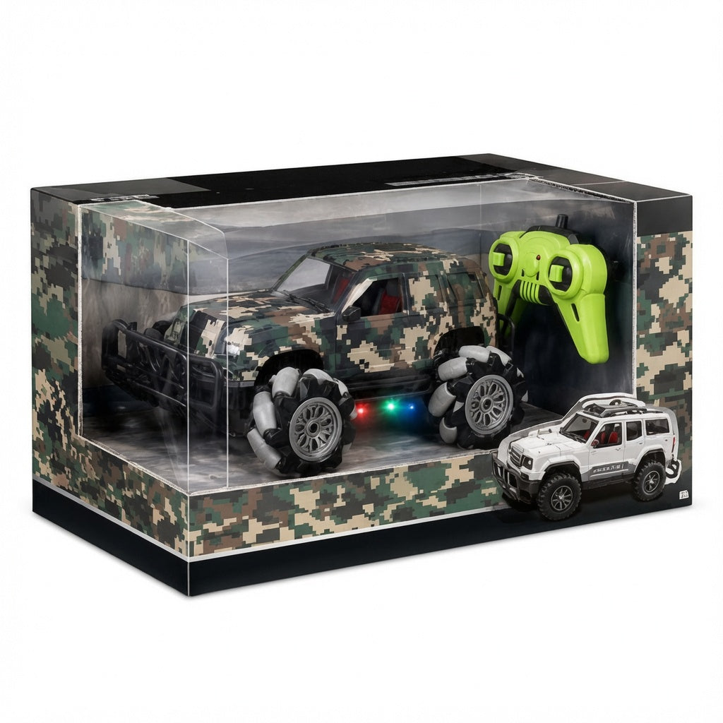 Camo Crusher RC Monster Truck