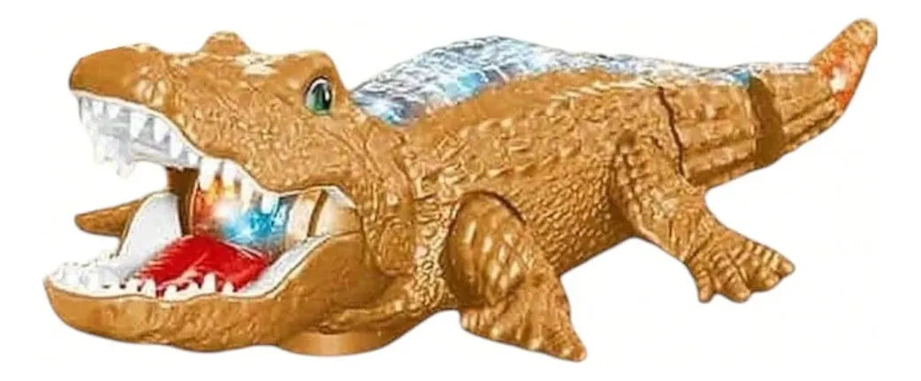 Electric Walking Crocodile Toy – Interactive Music & Lights