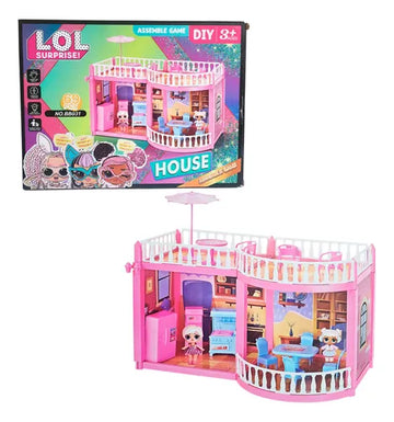 Lol surprise doll house (53 pcs)