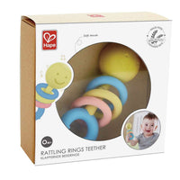 
              Hape Rattling Rings Teether
            