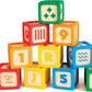 Grip-n- Stack Silicon & Wood Blocks