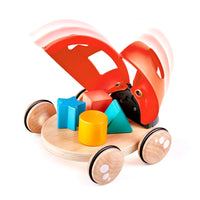
              🐞 Hape Shape-Sorter Ladybug Pull-Along Toy
            