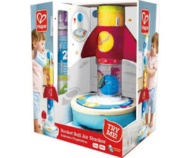 Rocket ball air stacker