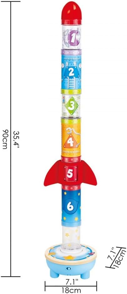 Rocket ball air stacker