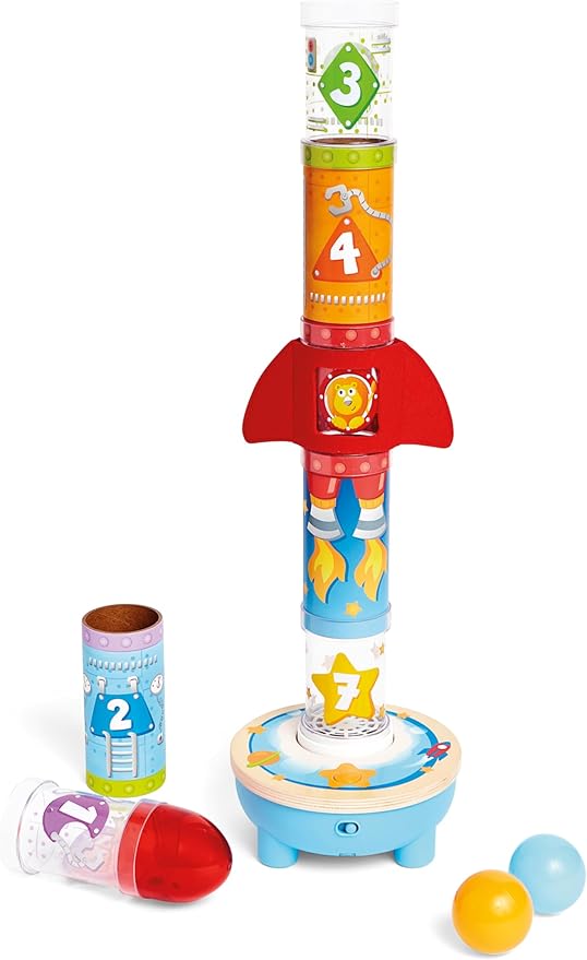 Rocket ball air stacker