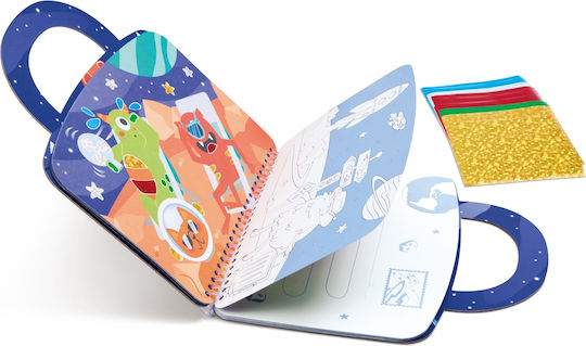 Hape Intergalactic Travel Foil Art Kit