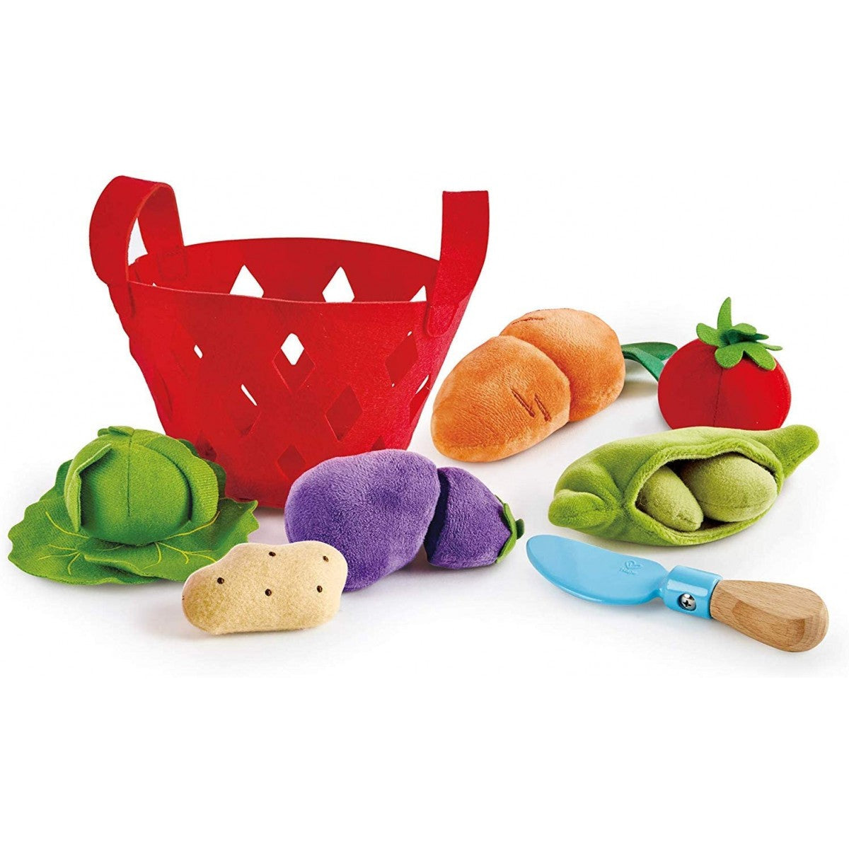 Hape Toddler Vegetable Basket Playset
