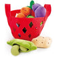 Hape Toddler Vegetable Basket Playset