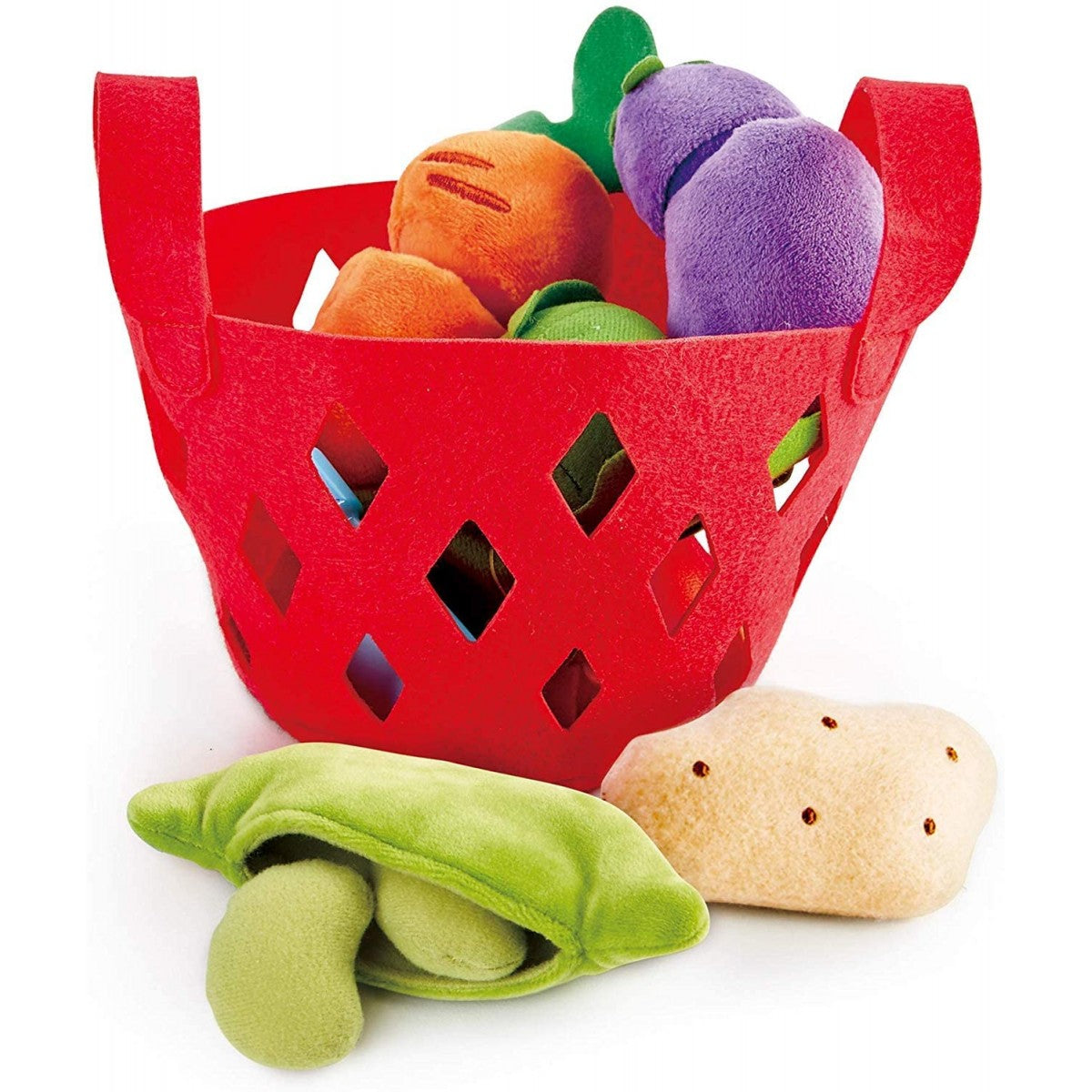 Hape Toddler Vegetable Basket Playset