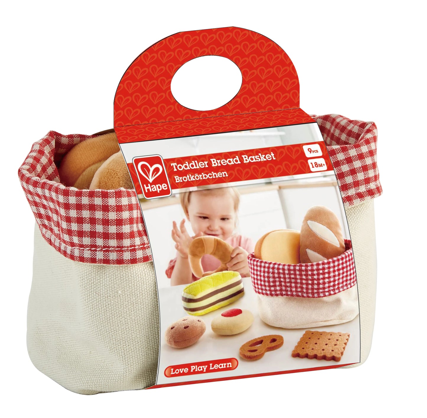 Hape Toddler Bread Basket Playset