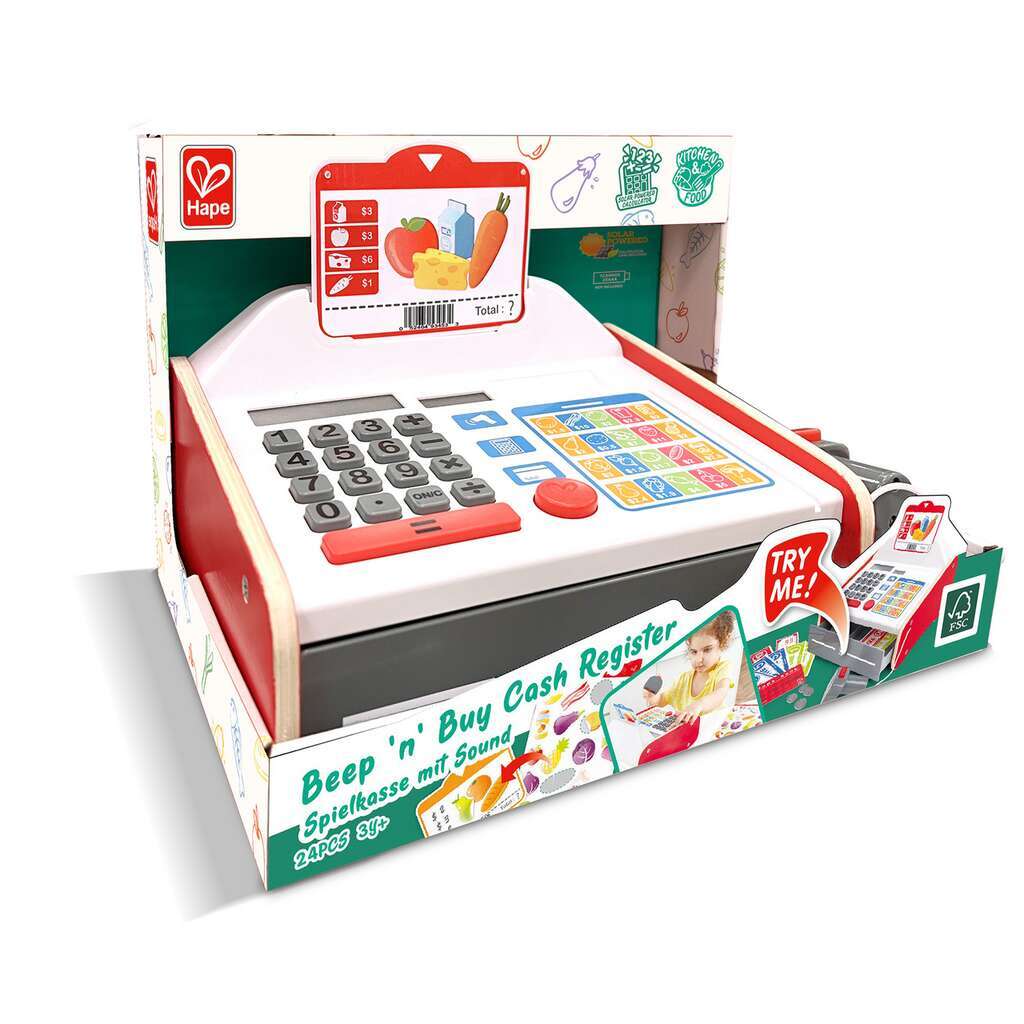 Beep 'n' buy cash register