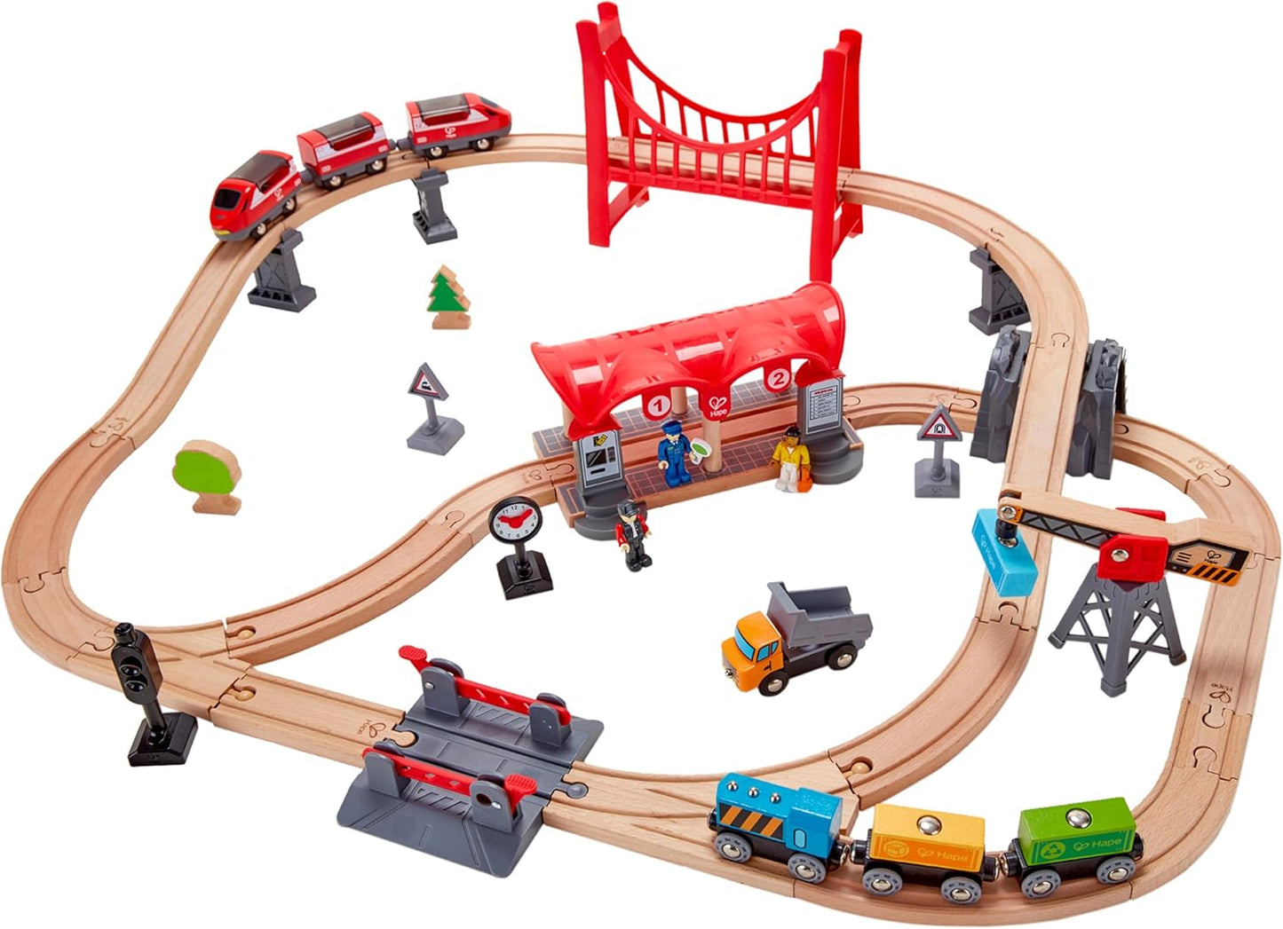 Busy city Rail set