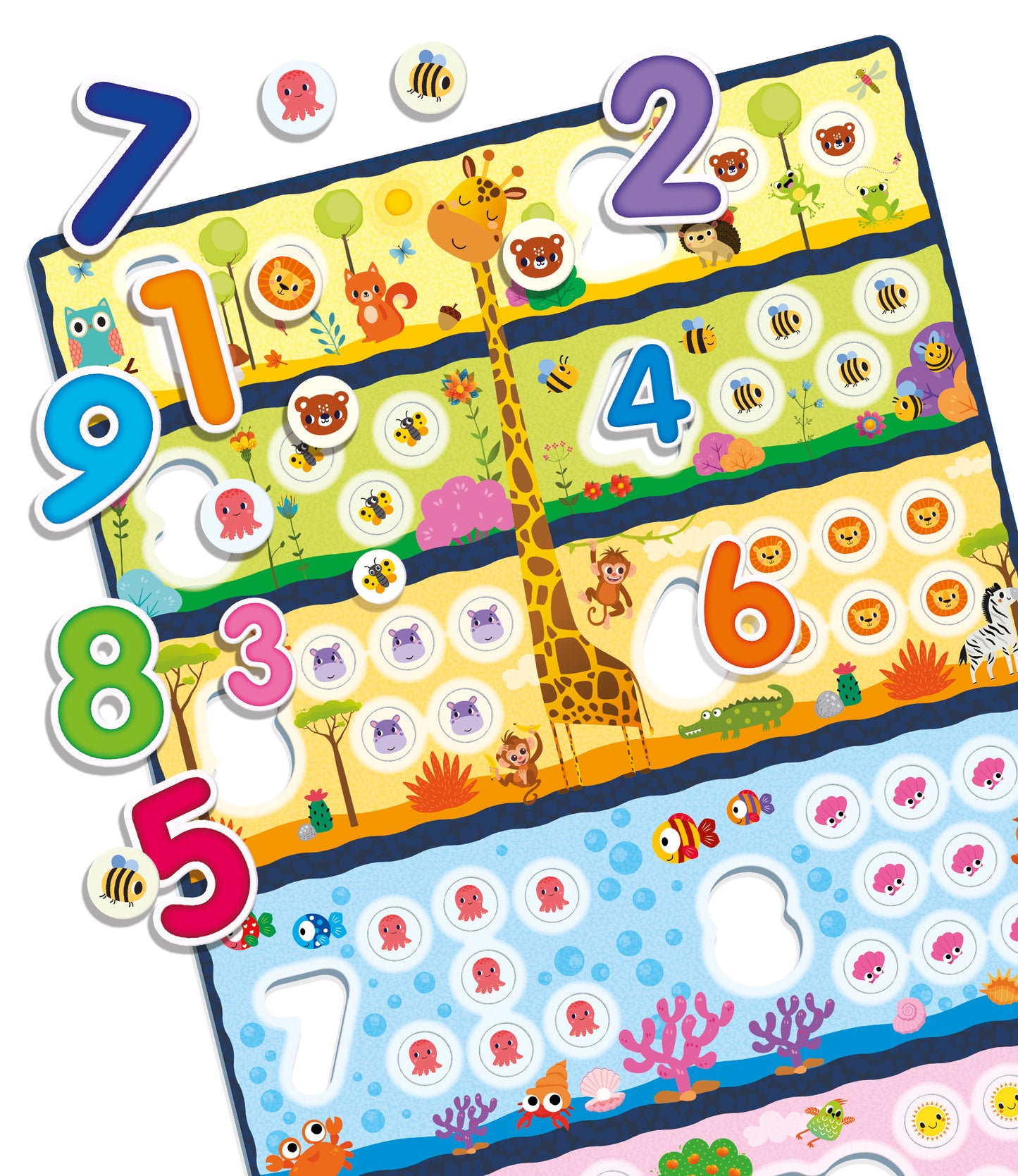 Montessori Tactile Numbers