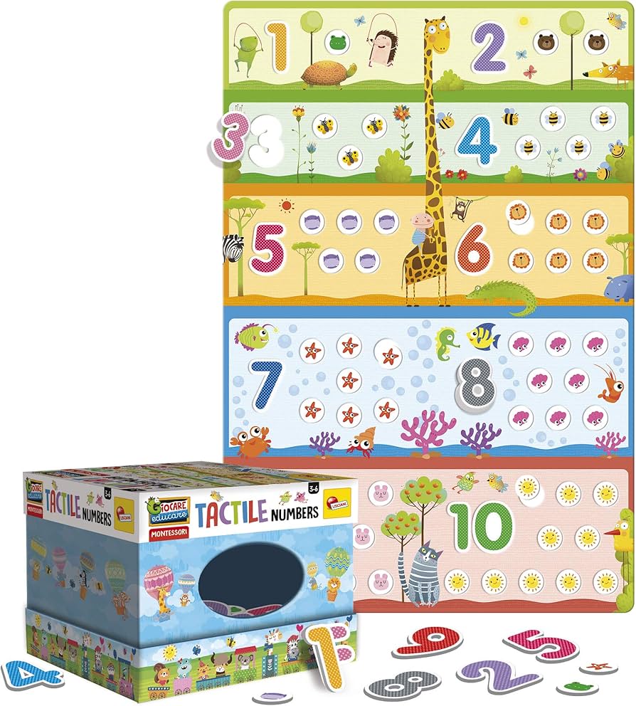 Montessori Tactile Numbers