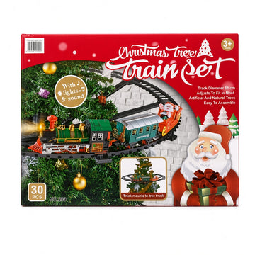 Christmas Tree Train Set – 30 Pieces