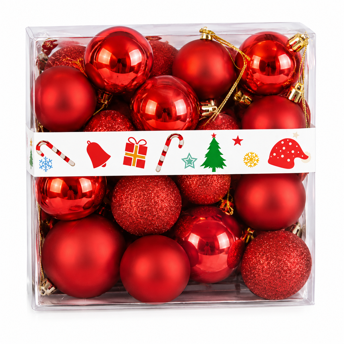 Christmas Tree Ball Ornaments Set