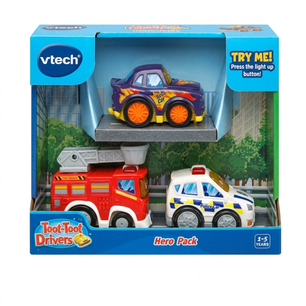 Toot-Toot Drivers 3 Car Pack Hero Pack