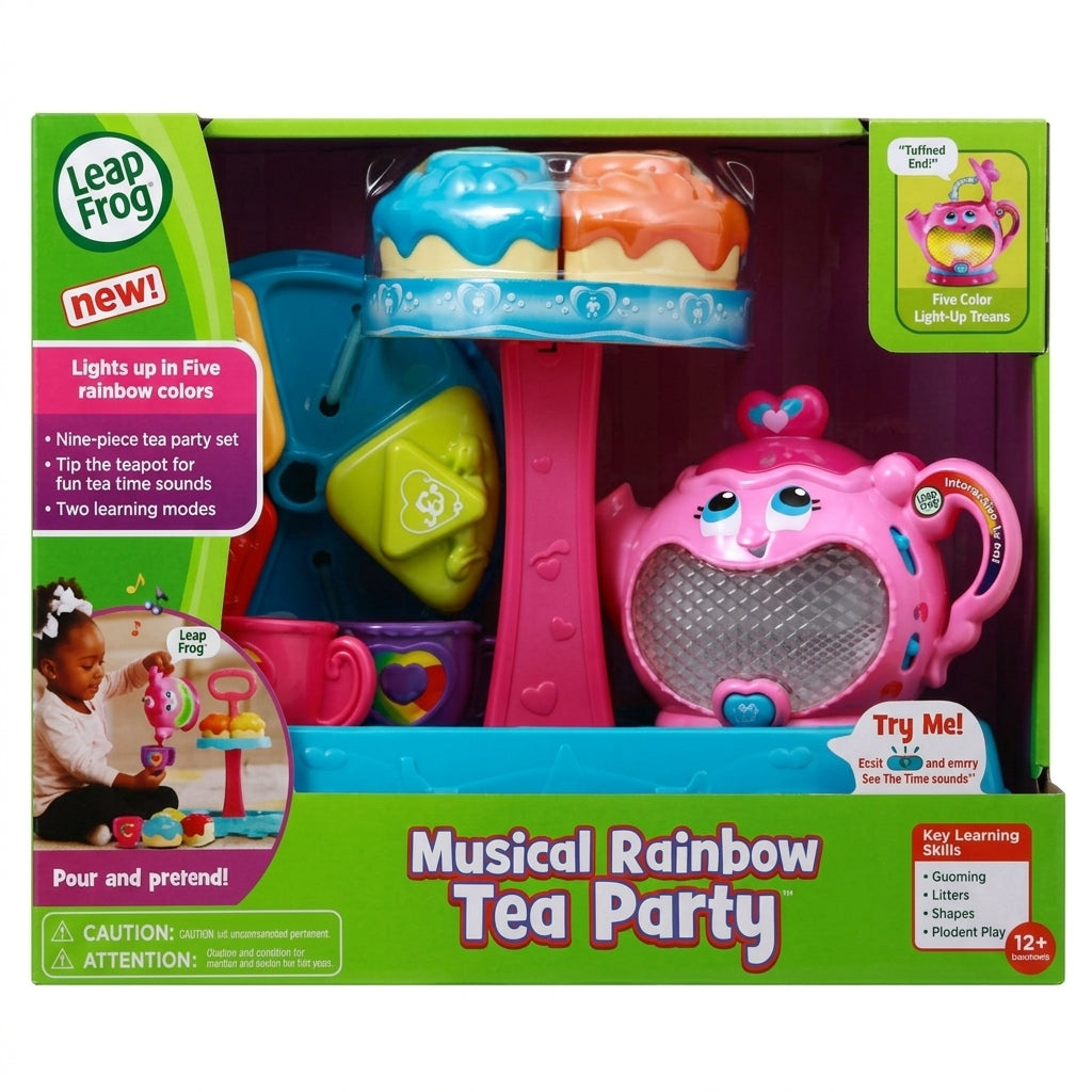 Musical Rainbow Tea Party