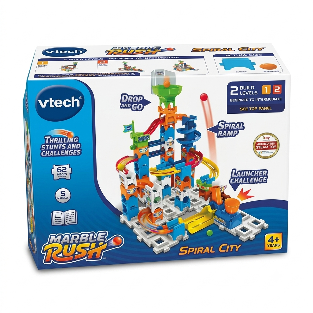 Marble Rush Spiral City Playset