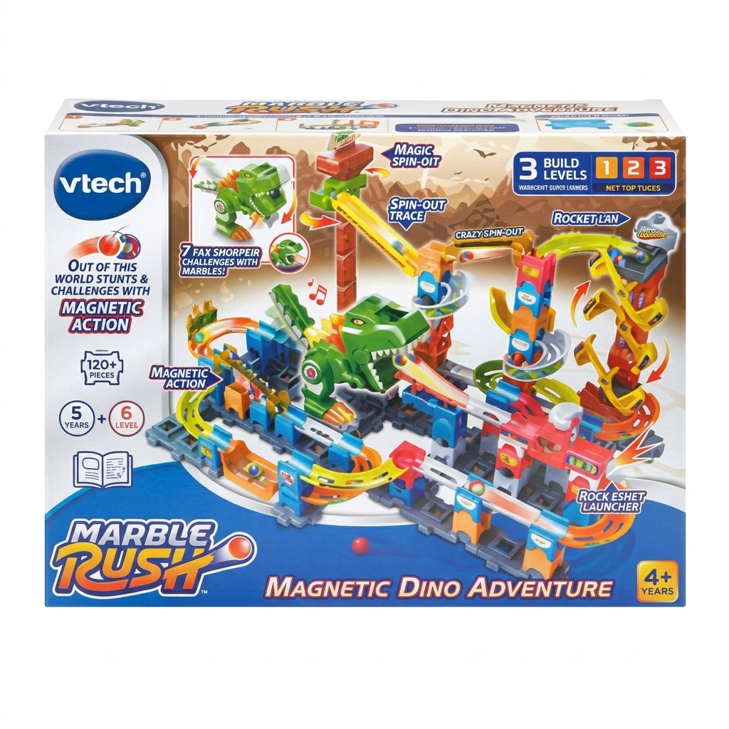 Marble Rush Magnetic Dino Adventure