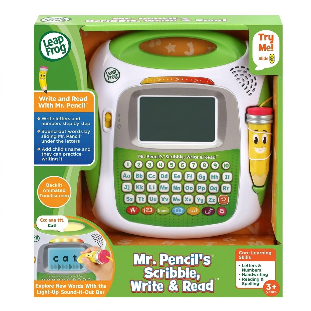 Mr. Pencil's Scribble, Write & Read