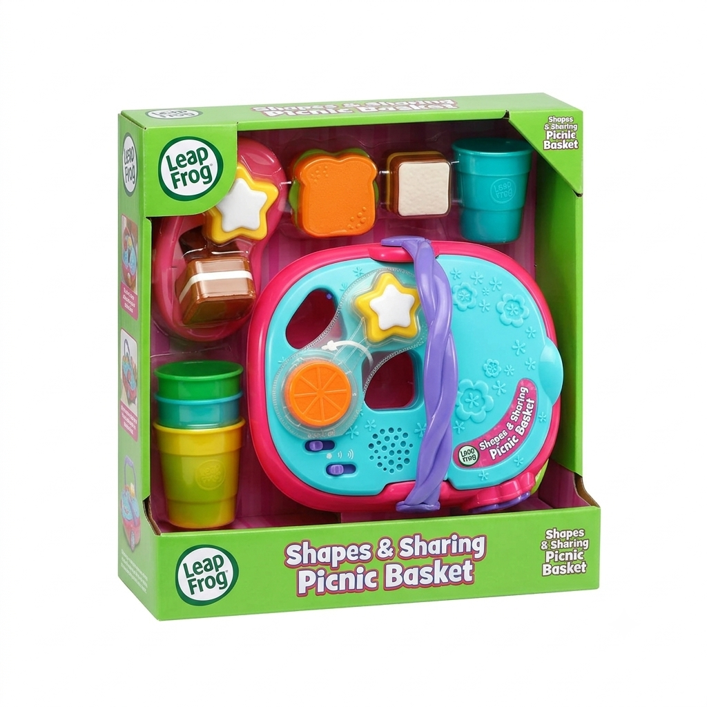 LeapFrog Shapes & Sharing Picnic Basket