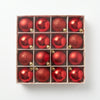 16-Piece Red Christmas Ball Ornaments