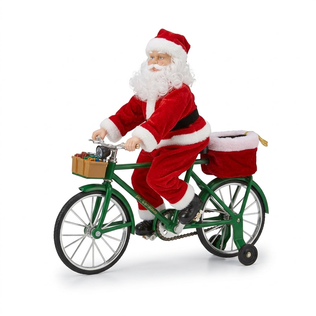 Mr. Christmas Super Cycling Santa