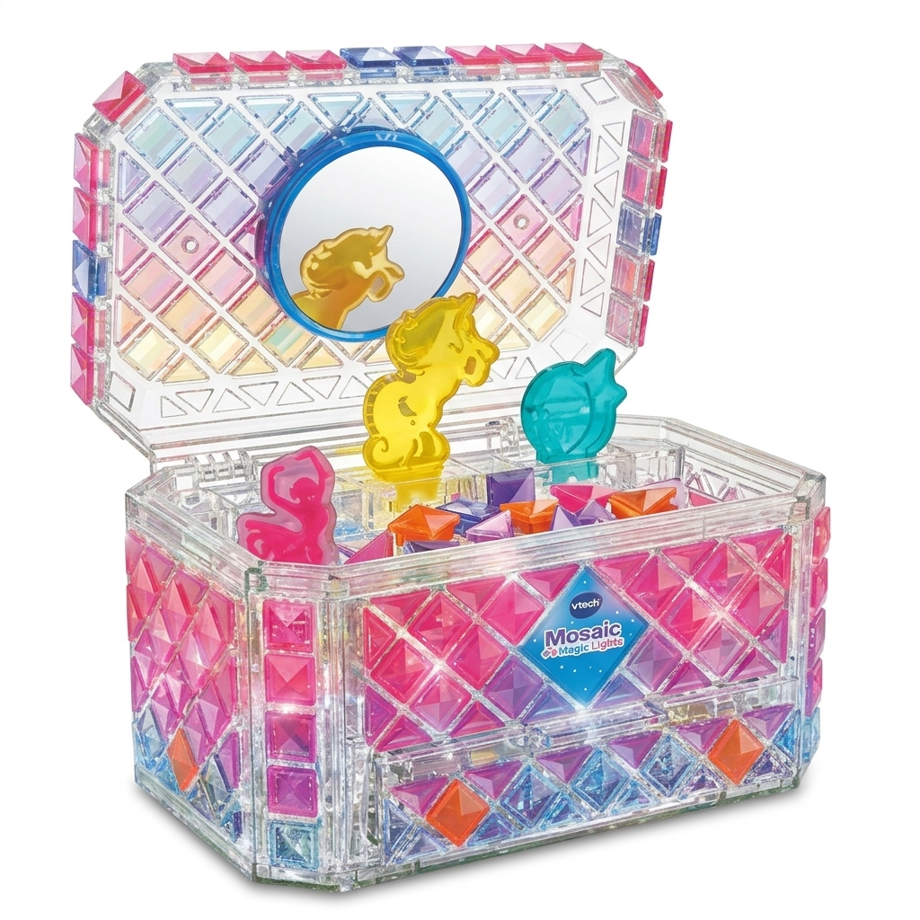 Mosaic Magic Lights Jewellery Box