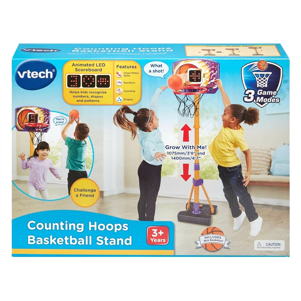Counting Hoops Basketball
