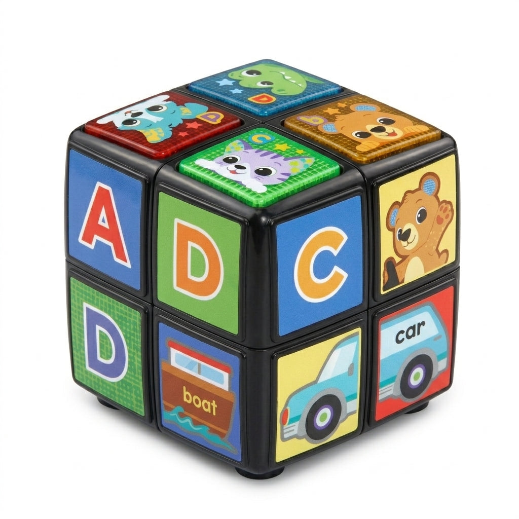 Twist & Teach Animal Cube