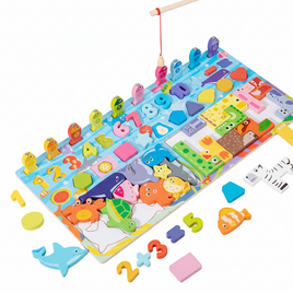 Number Fishing 5-in-1 Board
