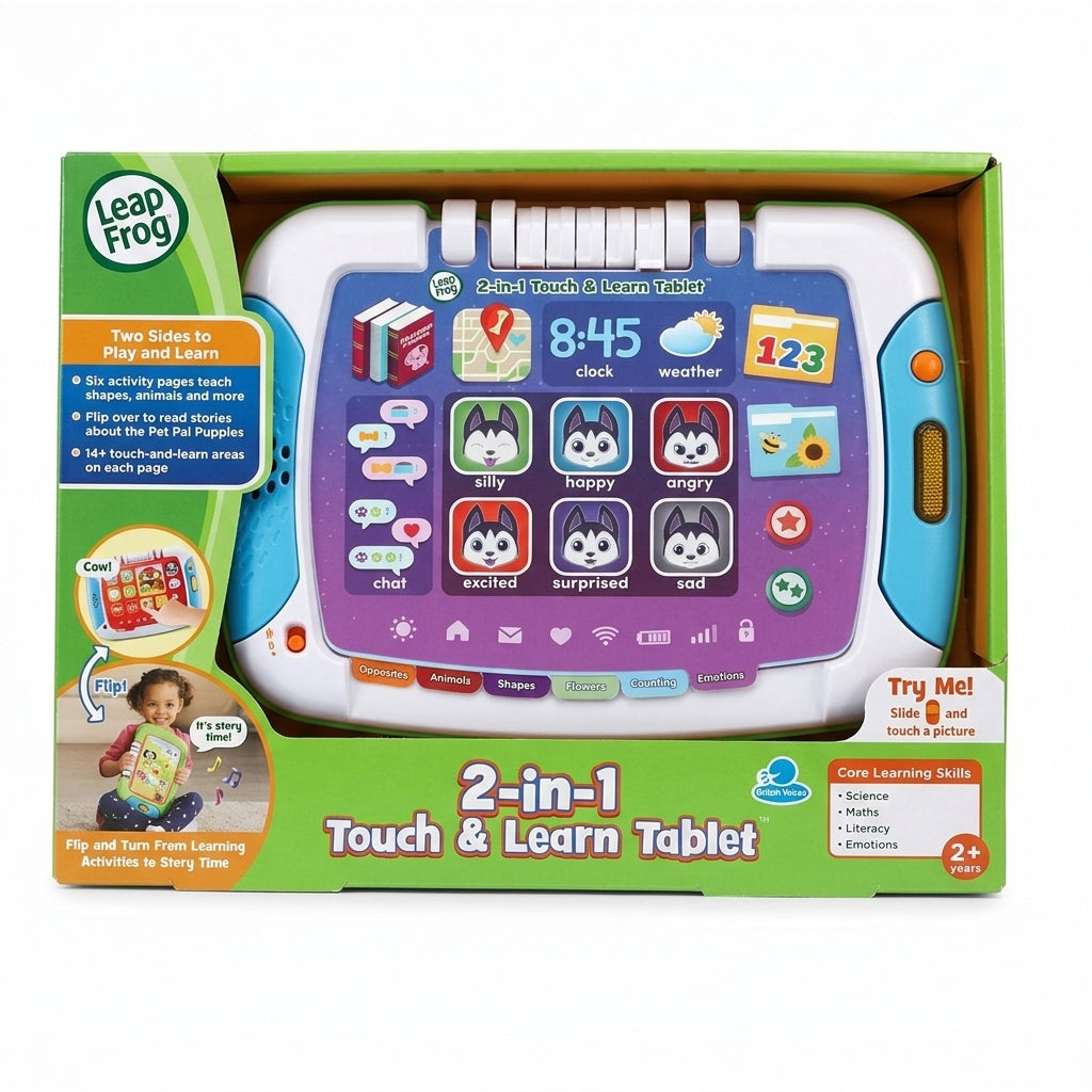 2-in-1 Touch & Learn Tablet